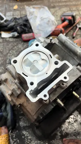 Satria 72mm lòng đóng . Thợ tiện top SG đóng thì chắc cũng ok 😅  #xedovietnam #xuhuong #tiktok 