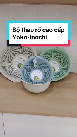 Bộ thau rổ cao cấp Yoko #bothauro #xuhuong #thinhhanh #tiktok #inochi #inochivietnam #mevabe #xuhuongtiktok #thinhhanhtiktok 