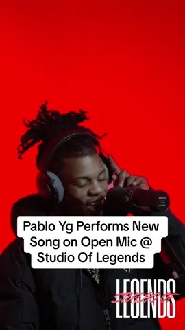 #pabloyg open mic @ studiooflegends out now on #youtube 