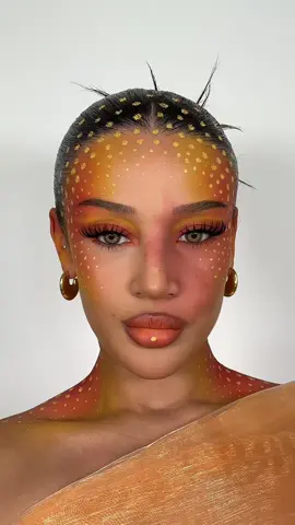 Pt.1 The Sun☀️ what planet should I do next? #thesun #solarsystem #makeup #makeupartist 