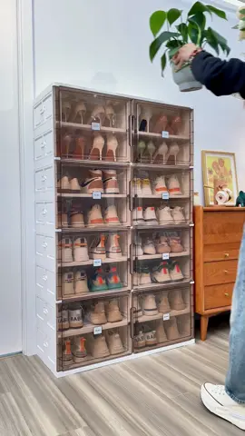 Giày dép bao nhiêu cũng gọn gàng #kedegiaydep #giadungthongminh #kegiaydep #kegiay