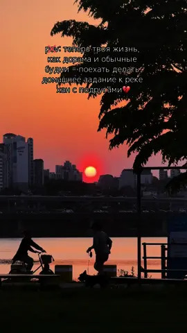 спокойствие  💔 #корея #сеул #hangang 