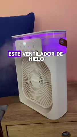 Dile adios al calor este verano 🥵☀️ #verano #ventilador #calor #miniaireacondicionadoportatil 