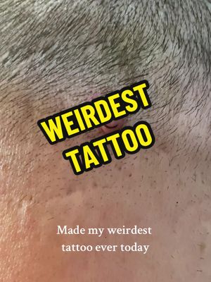 😂 #weirdtattoo #weird #tinytattoo #konstigtatuering #kultatuering #funnytattoo #roligt #smile #behappy #stockholm #tatuerarestockholm 