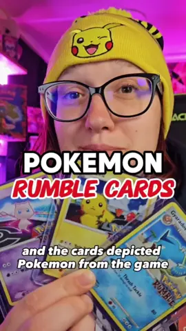 Many have asked me lately about these cards so here is some more information! #pokemonrumble #pokemoncards #pokemontcgcommunity #pokemoncollecting 