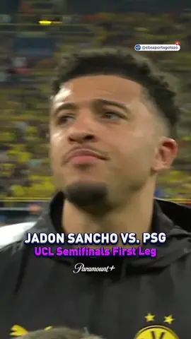 Jadon Sancho COOKED against PSG 🥶 #football #Soccer #ucl #championsleague #jadonsancho #dortmund #psg 