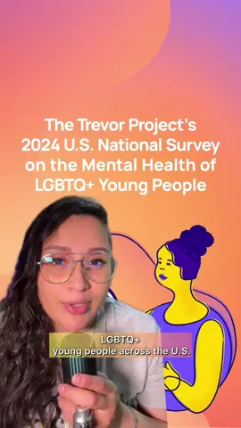 Data makes a difference — 90% of LGBTQ+ young people said that their wellbeing was negatively impacted due to recent politics.  Why is this important? Because queer and trans youth deserve to live in a world where they have policies that protect them, communities that embrace them, and a culture that sees them authentically for who they are.  Read the entire 2024 U.S. National Survey at trvr.org/survey-2024 🌈 #TheTrevorProject #DataMakesADifference #LGBTQ #LGBTQYouth 