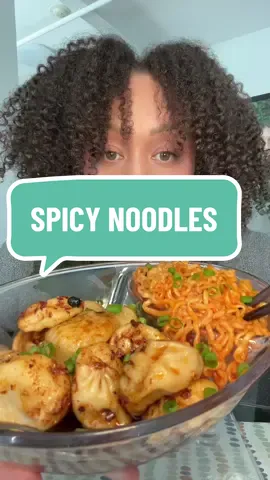 SPICY NOODLES & DUMPLINGS🔥 #Foodie #food #samyang #buldak #ramen #spicynoodles #dumplings #lunch #mukbang #eating #foodisfuel #didyoueat @buldak_global @FLY BY JING 