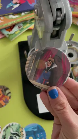 A button maker is one of those things you don’t need- but if you have it- you will find every excuse to use it! The one i use is this one: ad https://amzn.to/3QoplUb -i bought it in 2019 and have made so many buttons and still have so many supplies to make more! The size I have is 2 1/4 inches!  And 📕📗📘📙📖📚 Book lovers- don’t come at me! I love books too! I will wear these book buttons with love and pride! And I’m saving the rest of the books for other projects! Pinky promise! 