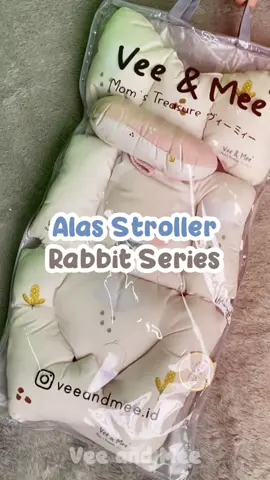 Alas Stroller Rabbit Series dari Vee and Mee ini gemes banget loh #momee WAJIB PUNYA!!🤩