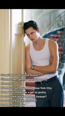 My God, YOU'RE DIVINE!!!  #trend #viral #foryoupage #foryou #lanadelrey #billskarsgård #it 