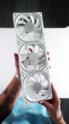 Los ventiladores modulares que estabas BUSCANDO! 😎🙌🏻 #pc #gamer #setup #pcgaming #setupgamer #pcgamer 