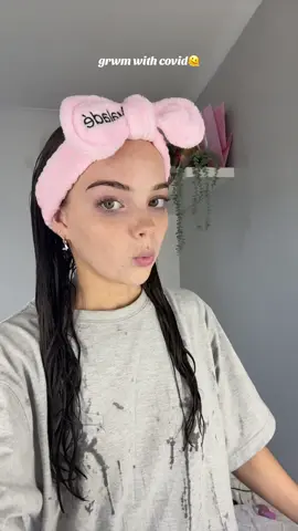 my eyes went so dark after yacking wtf #fyp #grwm #covid 