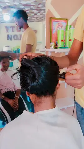 #tamehairstyle this is natural long hair in ambo @#by protestant mezmur$