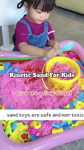 Kinetic sand for kids #toy #toys #affiliatemarketingforbeginner #fypspotted #foryou #tiktokaffiliate #kineticsand 