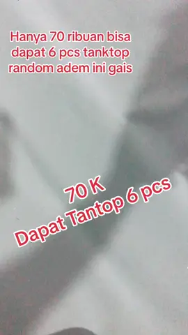 Dipake santai diirumah sangat cocok 🥰#tanktop #tanktopmurah #bajusantai #vidioviral #tiktokviral #tiktokracun 