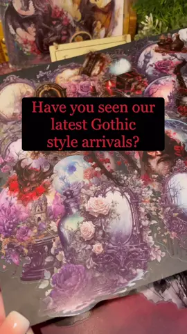 Check out our latest gothic supplies!✨ Treasure Journals - For all things paper craft! . . #journal #journalwithme #creativejournal #journalhaul #vintagejournal #satisfying #anxietyrelief #scrapbooking #junkjournal #asmr #journalinspiration #stationary #bujo #papercraft #papercrafting #handmade #collage #artjournal #journalinspo #journalideas #aesthetic #writingjournal #BulletJournal #scrapbooksupplies #journalsupplies #bujocommunity #journalcommunity #artjournal #papercrafts #journalspread #junkjournaling #challenger #babyreindeer 