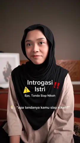 [‼️SHARE KE PASANGAN👰🏻‍♀️🤵🏻💍‼️]  #IntrogasiIstri kali ini giliran aku ditanya balik gimana tandanya sebagai perempuan siap menikah, dan akhirnya mau menikah sm suamik ☺️🥰 hahaha. Menikah itu adalah keputusan besar dalam hidup, ga mudah dan ga ringan, apalagi untuk perempuan yang nantinya setelah menikah prioritas dan urusannya akan banyak terbagi. Tanda-tanda ini kami yakini sebagai sign atau sinyal dari Allah juga untuk “yakin” melangkah 🫶🏻🤲🏻 Ternyata begitulah. Sebetulnya sama kaya konten suamik ku ttg kesiapan, sesiap apapun mempersipkan, ga akan pernah totally siap 💯. Kamu udah dapet tanda2nya? Kalo menurut kamu, apalagi yaa tanda siap nikah? Komen ya! Anyway, aku bantu kamu siapin nikah wellplaned, minim stress & misscom. Klik link di bio yaa buat selengkapnya 🤍 - #CeritaPersiapanNikah #IntrogasiIstri #SiapNikah MoodboardWedding #Wedding #Nikah #Pernikahan @IDHOY 