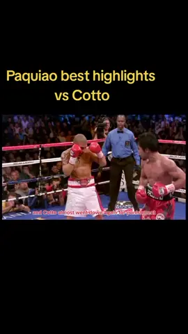 #sports #boxing #fypage #fypシ paquiao vs Cotto highlights 