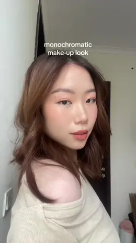 monochromatic make up look! 🤍 #monochromaticmakeup #makeuptutorial #makeup @Cleyà Beauty 