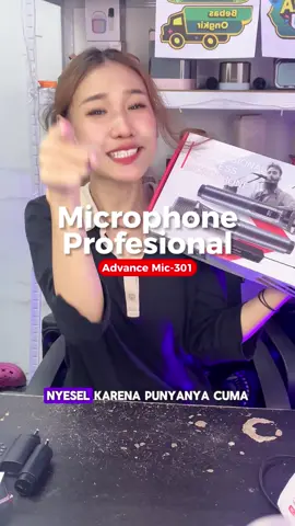 MIC 301 🔥#advancedigitalsstore #advancedigitals #fyppppppppppppppppppppppp #microphonewireless #micwirelessterbaik #mic #fypシ゚viral #advance #microphone 