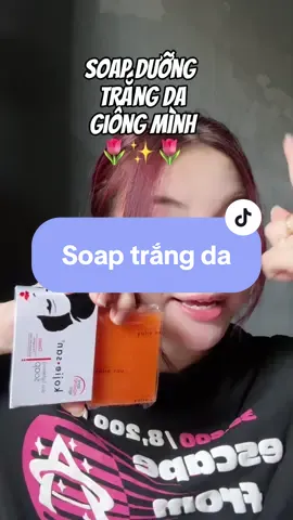 Soap dưỡng trắng da giống mình nhen #hnhu2804 #boxstudio #LearnOnTikTok #goclamdep #reviewlamdep 