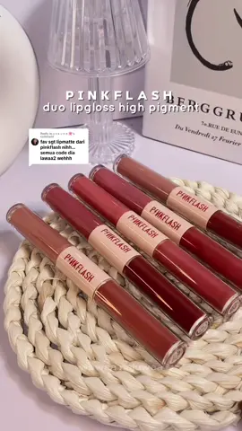 Replying to @ѕ α к υ я α 🌸 ombre look lover please get it !!  only 7 ringg!t wehh dapat color 2 in 1👄💄#pinkflash #pinkflashbeauty #pinkflashduolipgloss 