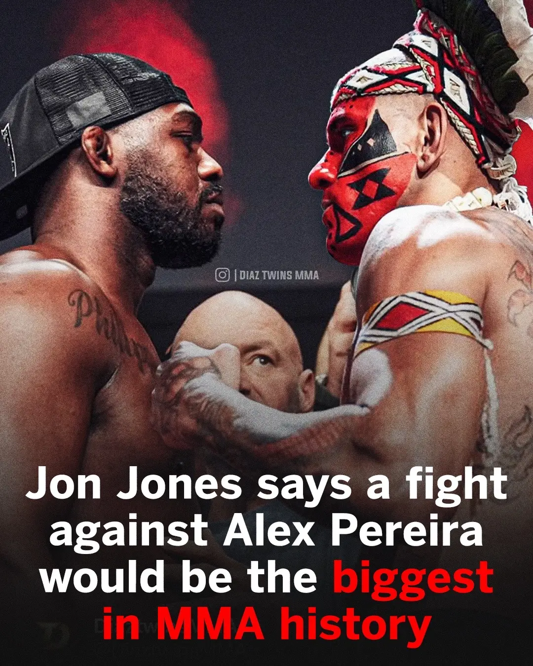 #JonJones is calling for a super-fight against #AlexPereira 🤯 #UFC #mma  