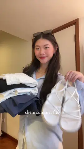 prettiest summer fits!!! 🌞 use <55hxxy> for 15% off  for @SHEIN Singapore 5.5 sale 🩷  #SHEIN55sale #SHEINforAll #SHEINsg