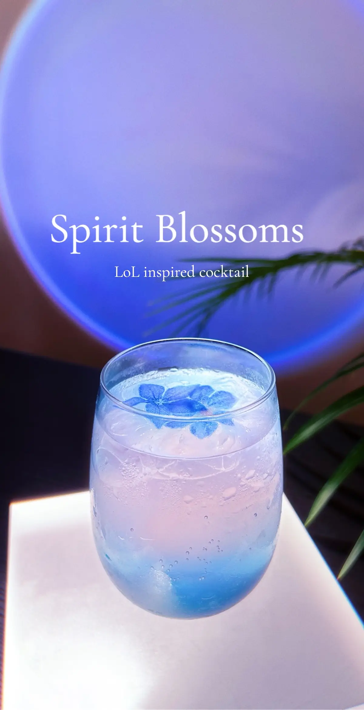 Try this #leagueoflegends inspired cockatil while you slay in Rift! #gamer #cocktail #ahricosplay 