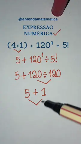 Expressão numérica  #matematica  #matematicas  #enem  #maths  #agoravocêsabe 