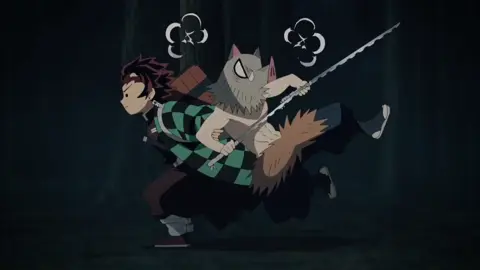Murata chamando o Inosuke de javali estúpido! 😂