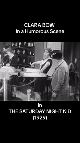 Clara Bow demonstrating her gift for physical comedy in THE SATURDAY NIGHT KID (1929)! #silentfilm #silentmovies #classicfilm #oldmovies #roaring20s #classichollywoodfilmstars #oldhollywood #classicmovies #vintage #1920s #classicmoviestar #filmhistory #moviestars #foryou #clarabow 