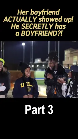 Her boyfriend ACTUALLY showed up! He SECRETLY has a BOYFRIEND?! #foryou #foryoupage #dating #blinddate #girls #man #women #fyp #fypツ 