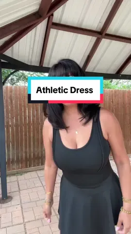 🖤🖤🖤 #tiktokshopfinds #tennisdress #activedress #athleticdress 