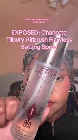 Exposed: Episode 35 — @Charlotte Tilbury Airbrush Flawless Setting Spray  #CT #CharlotteTilbury #AirbrushFlawlessSettingSpray #CharlotteTilburyAirbrushFlawlessSettingSpray #SettingSprayTest #CTSettingSpray #SettingSpray #makeup #makeupreviews #tryon #makeuptryon #exposed #itskristv If you’re new, I test literally anything and everything and determine if it is EXPOSED or not! If you have recommendations please holla @ me in the comments :)! #CapCut 