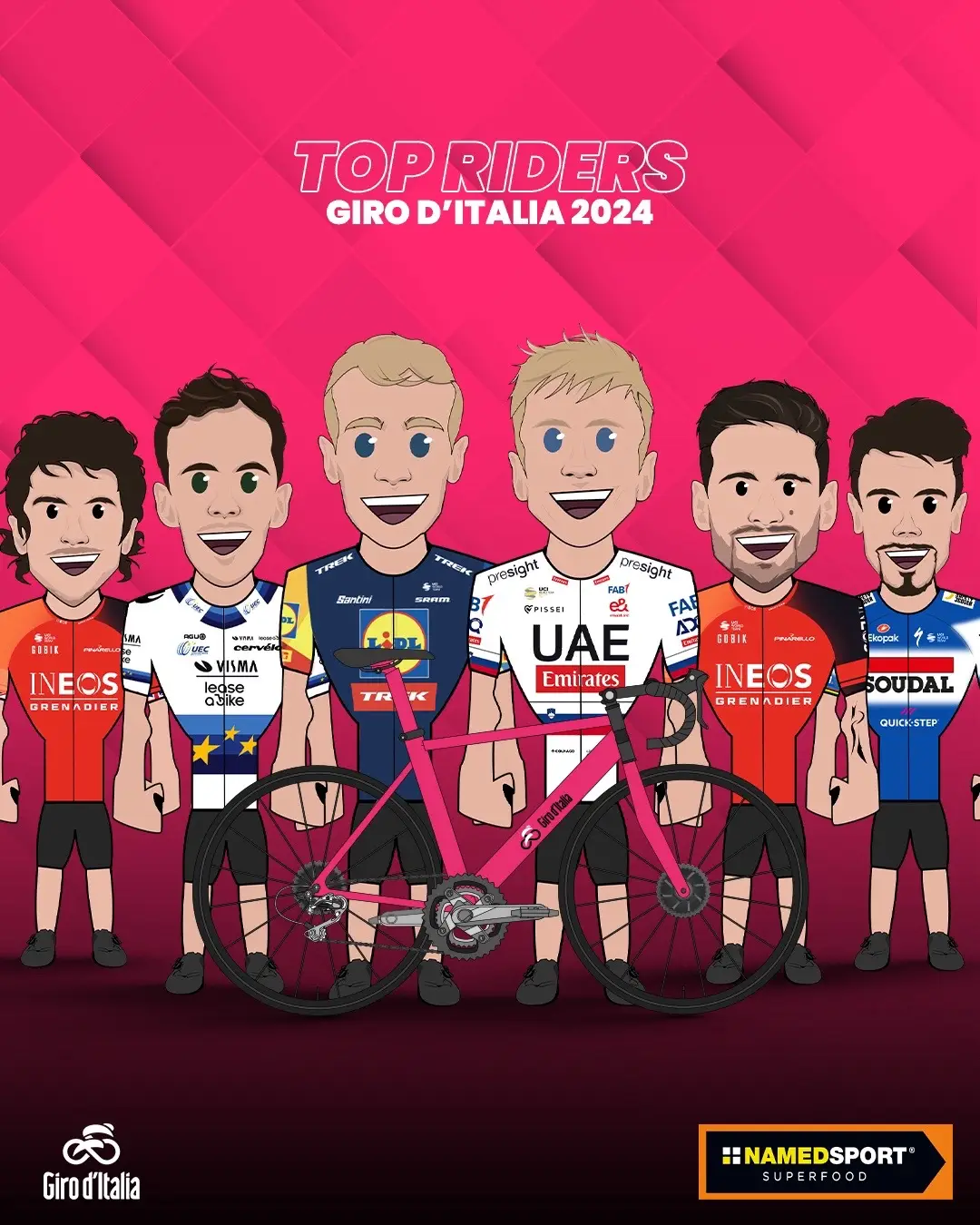 #giroditalia #giroditalia2024 #magliarosa #cycling #cyclingtiktok #pogacar #milan #ganna #thomas #alaphilippe #laporte 