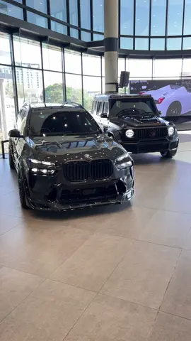 Impactful Presence 🤩 The LUMMA BMW x7 & BRABUS G63 AMG stand Out, These Are 2 Of The Meanest SUV Designs Ever. #pharoahauto #pharoahgroup #bmw #mercedes #brabus #lumma
