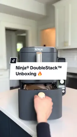 Unbox the hottest new air fryer—the Ninja® DoubleStack™. 🔥  Get the power and capacity of two air fryers in the footprint of one. #NinjaDoubleStack #DoubleStackHack   - #NewProduct #AirFryer #ASMR #Unboxing #KitchenHacks #CookingHacks 
