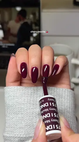 This is a PSA- Cherry Mocha is back in stock 🍒☕️ #dndgelpolish #nails #foryou 