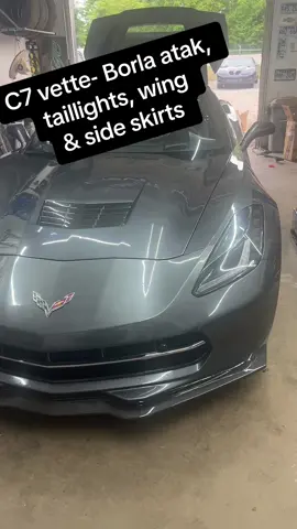 We got this c7 in n out for some accesorries, axle back @Borla Exhaust system and a lil wake up tune. #727motorsports #toyboxlsx #fyp #foryoupage #foryou #mechanicsoftiktok #cartok 