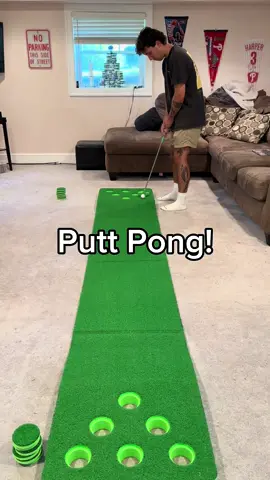 Putt Pong! #puttputt #pong #highlandbros #fyp 