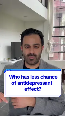 Here are two features of depression that, if present, lead to less likelihood that majorly depressed patients will have a robust response from a traditional antidepressant. It should be noted that these patients can still have a robust response and can still do extremely well on these medications - it’s just somewhat less likely. #depression #antidepressants #mentalhealthmatters #MentalHealth 