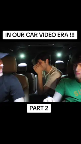 IN OUR CAR VIDEO ERA !!!
