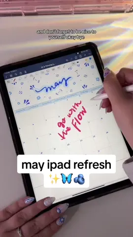 another month of changing up my ipad to please my eyes✨ heres my may monthly calendar brought to you by my ipad✨ #ipadpro #digitalplanning #iphone15promax 