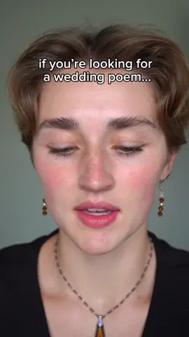 posters of this poem are back on my website for wedding season❤️ music: turning pages by sleeping at last