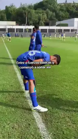 🙏🏽💙#futbol #fuerzasbasicas #cruzazul #futbolista #foryou #javiersuarez 