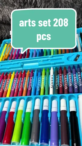 Alat lukis set super mega art set 208 pieces #alatlukis #alatlukislengkap #alatlukismurah #alatlukisanak #alatlukispemula #alatlukisset208pcs #supermegaartset208pcs #supermegaartset #Supermegaartsetkidscoloringset 