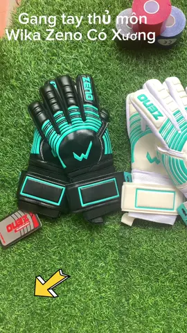 Gang tay thủ môn Wika Zeno Có Xương giúp trợ lực tốt bề mặt bám dính, thoát hơi tốt#hdsports #cupcut #wika #gangtaythumon #gangtay #dothethao 