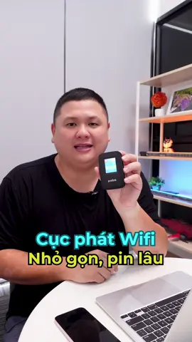 Cục phát Wifi nhỏ gọn, pin lâu mình đang xài #LearnOnTikTok #ThanhCongNghe 